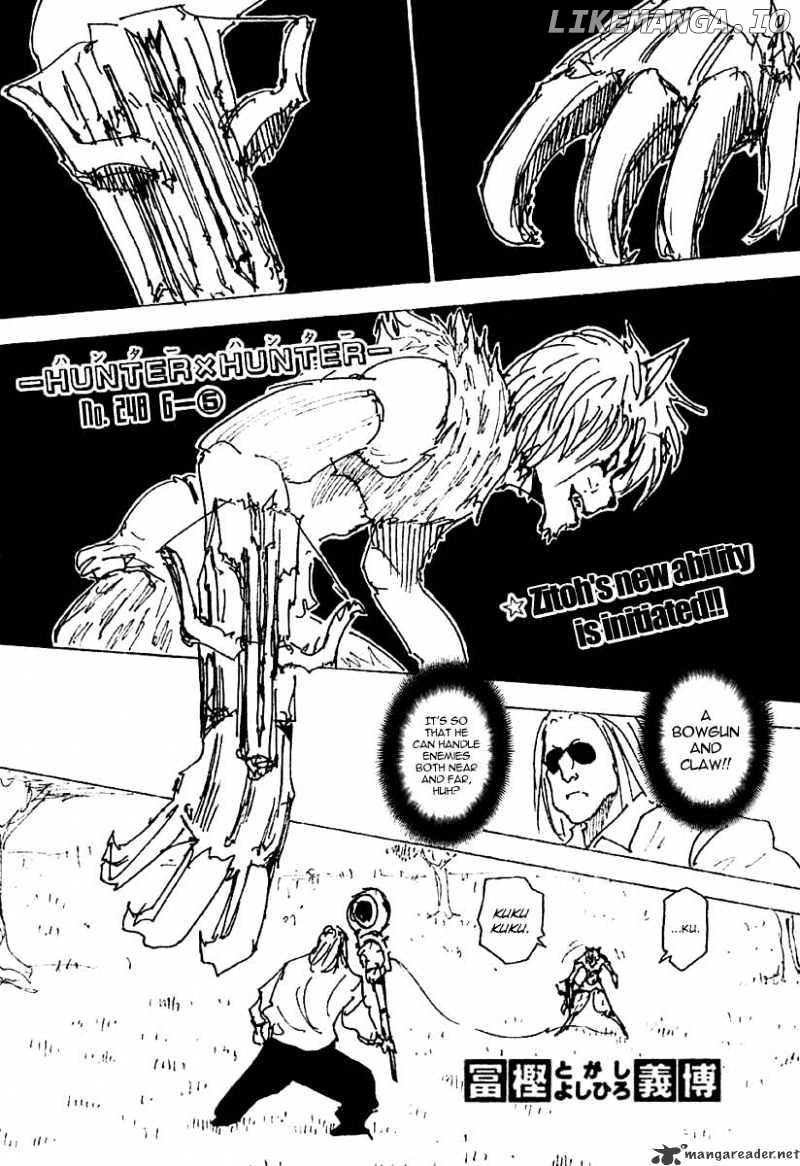 Hunter x Hunter, Chapter 248 image 01